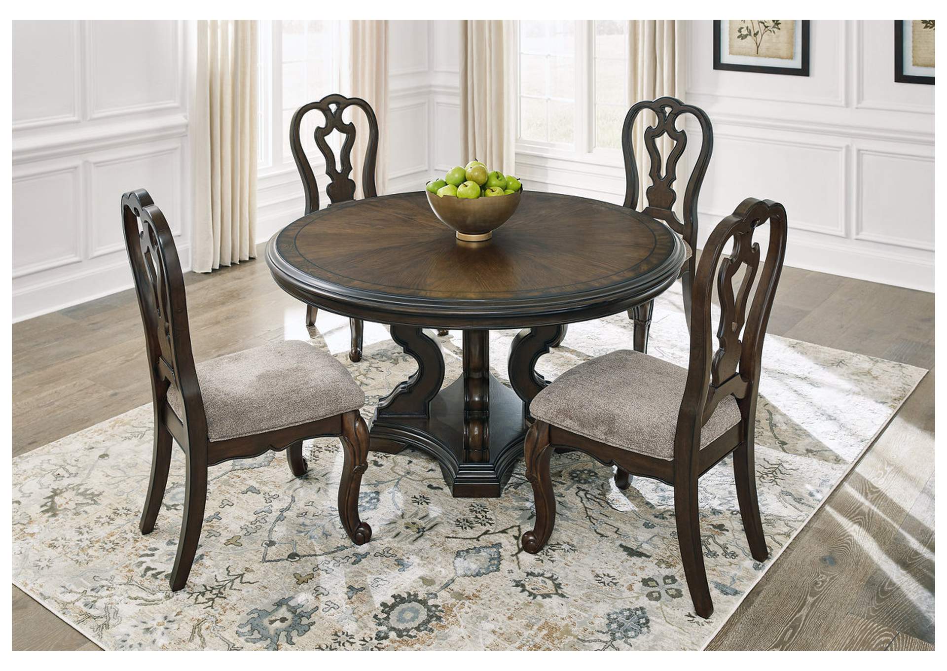 Maylee Dining Table and 4 Chairs,Signature Design By Ashley