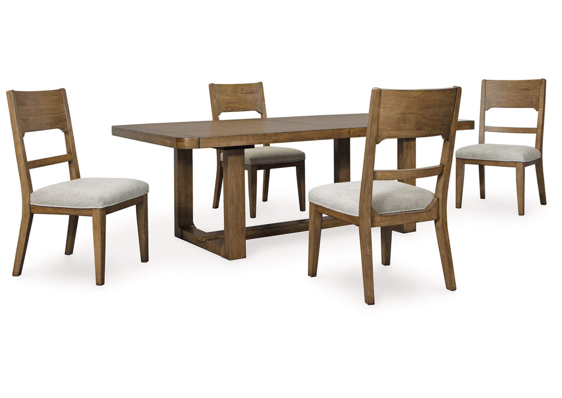 Cabalynn Dining Table and 4 Chairs,Signature Design By Ashley