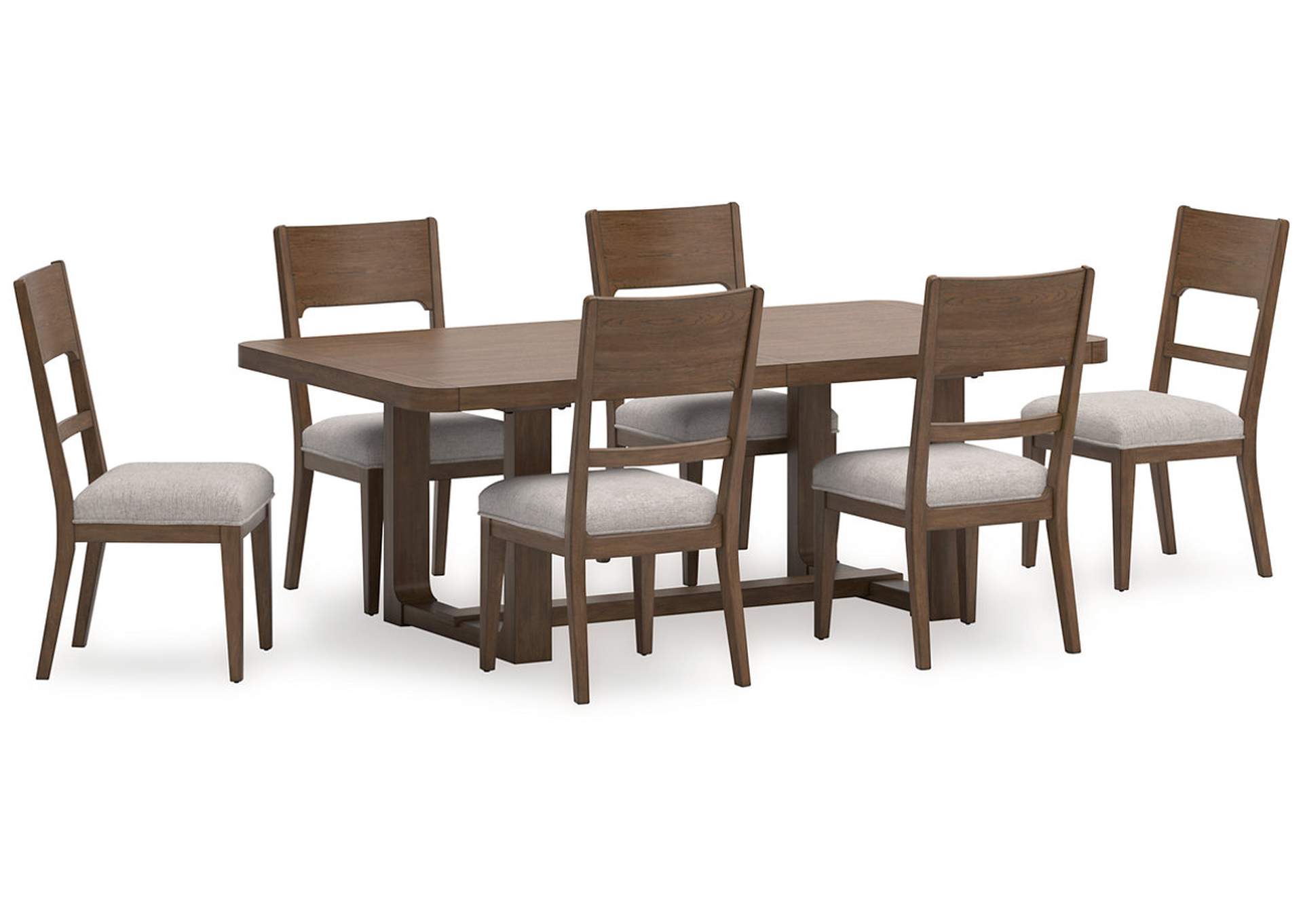 Cabalynn Dining Table and 6 Chairs,Signature Design By Ashley