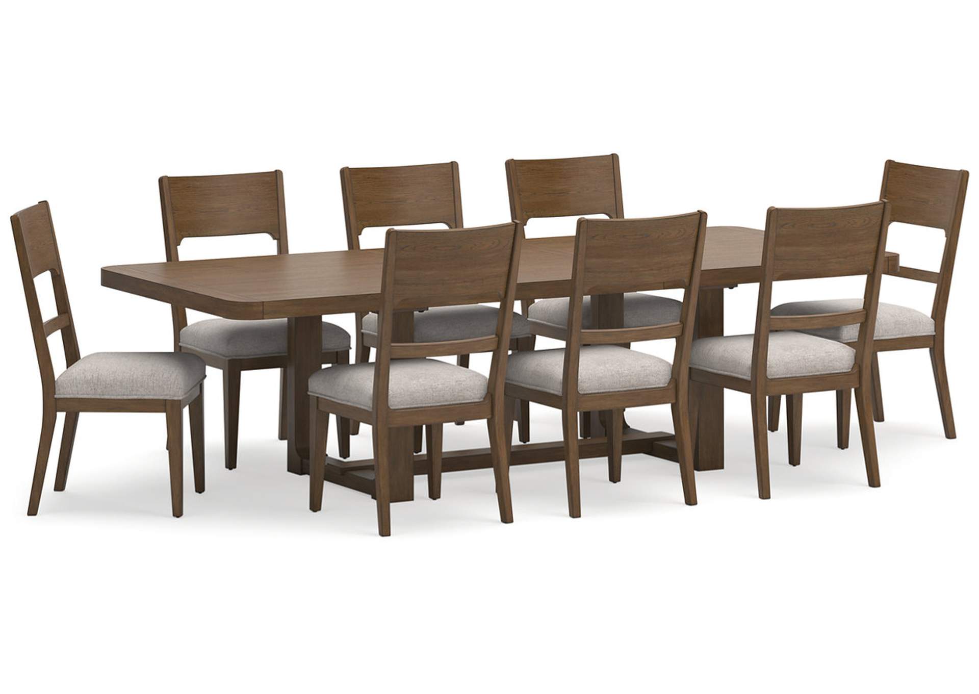 Cabalynn Dining Table and 8 Chairs,Signature Design By Ashley