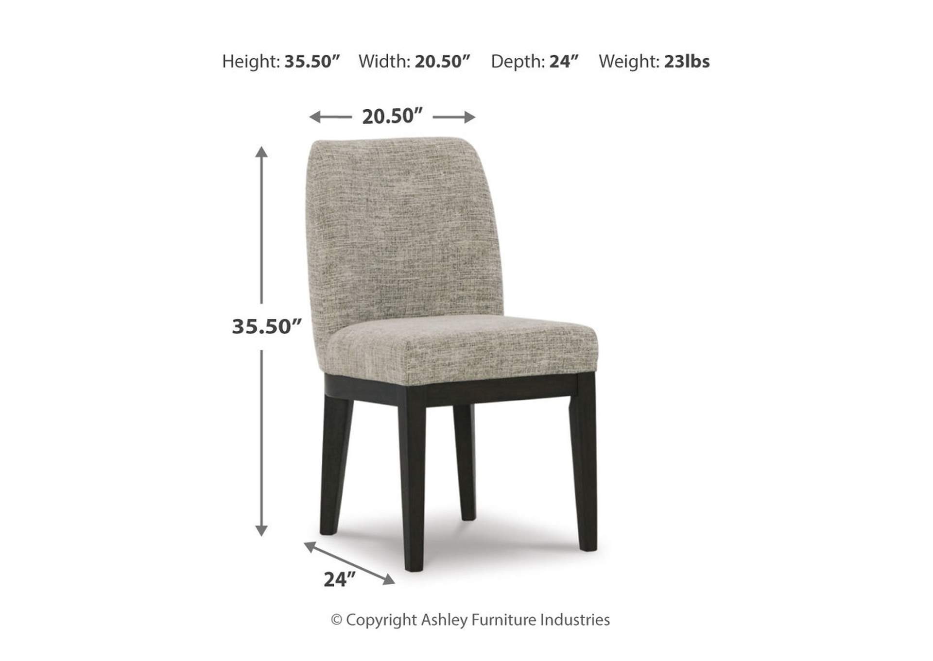 Burkhaus Dining Table and 4 Chairs,Signature Design By Ashley