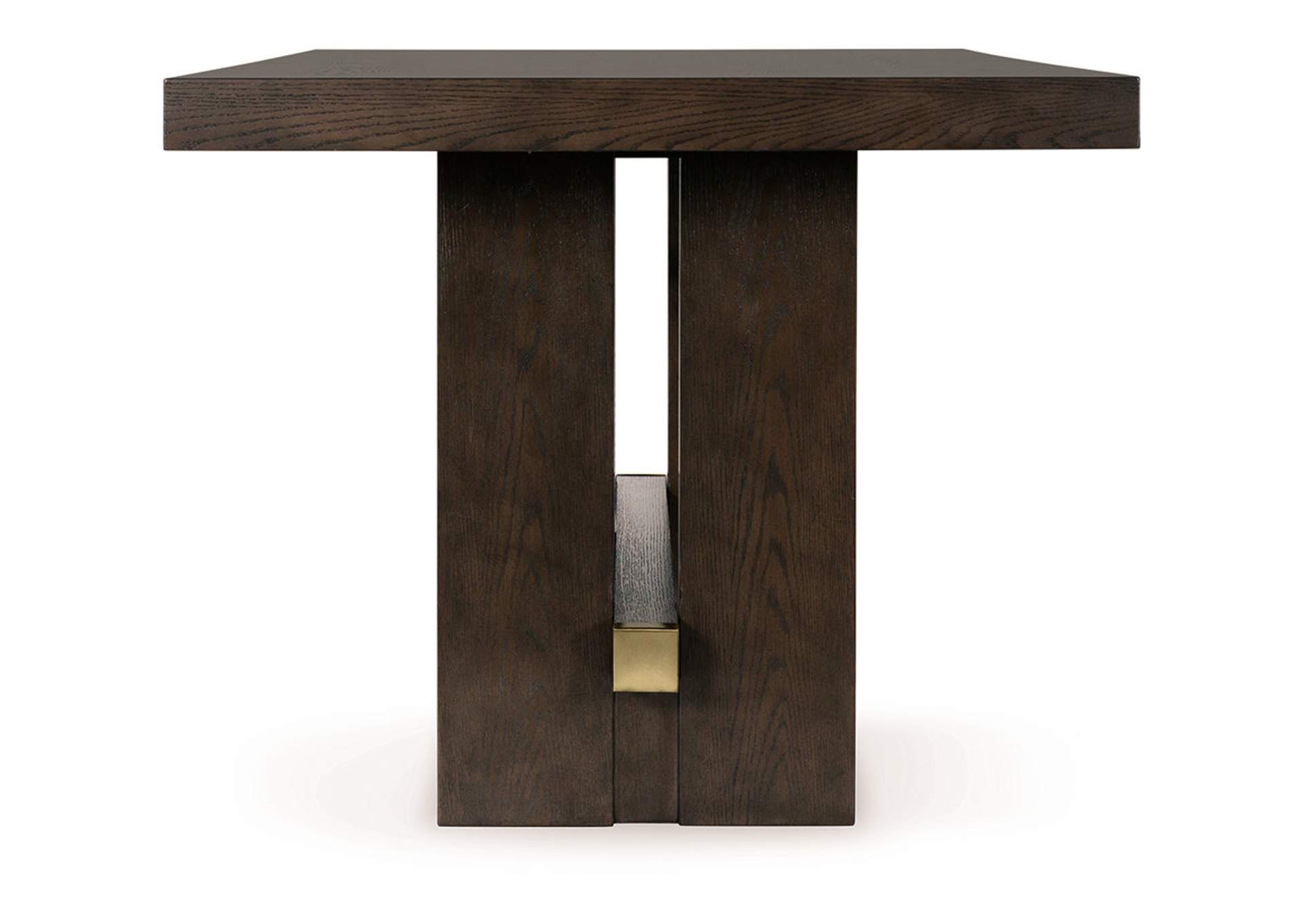 Burkhaus Counter Height Dining Table and 4 Barstools with Storage,Signature Design By Ashley