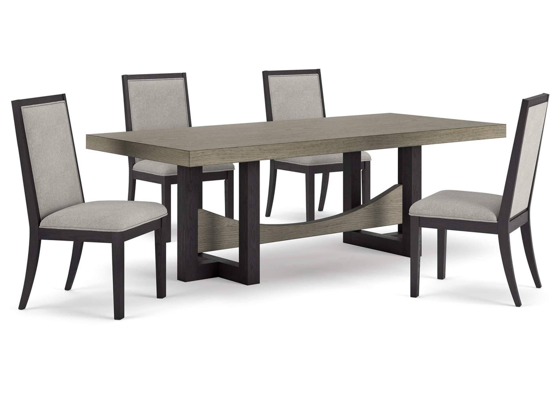 Foyland Dining Table and 4 Chairs,Signature Design By Ashley