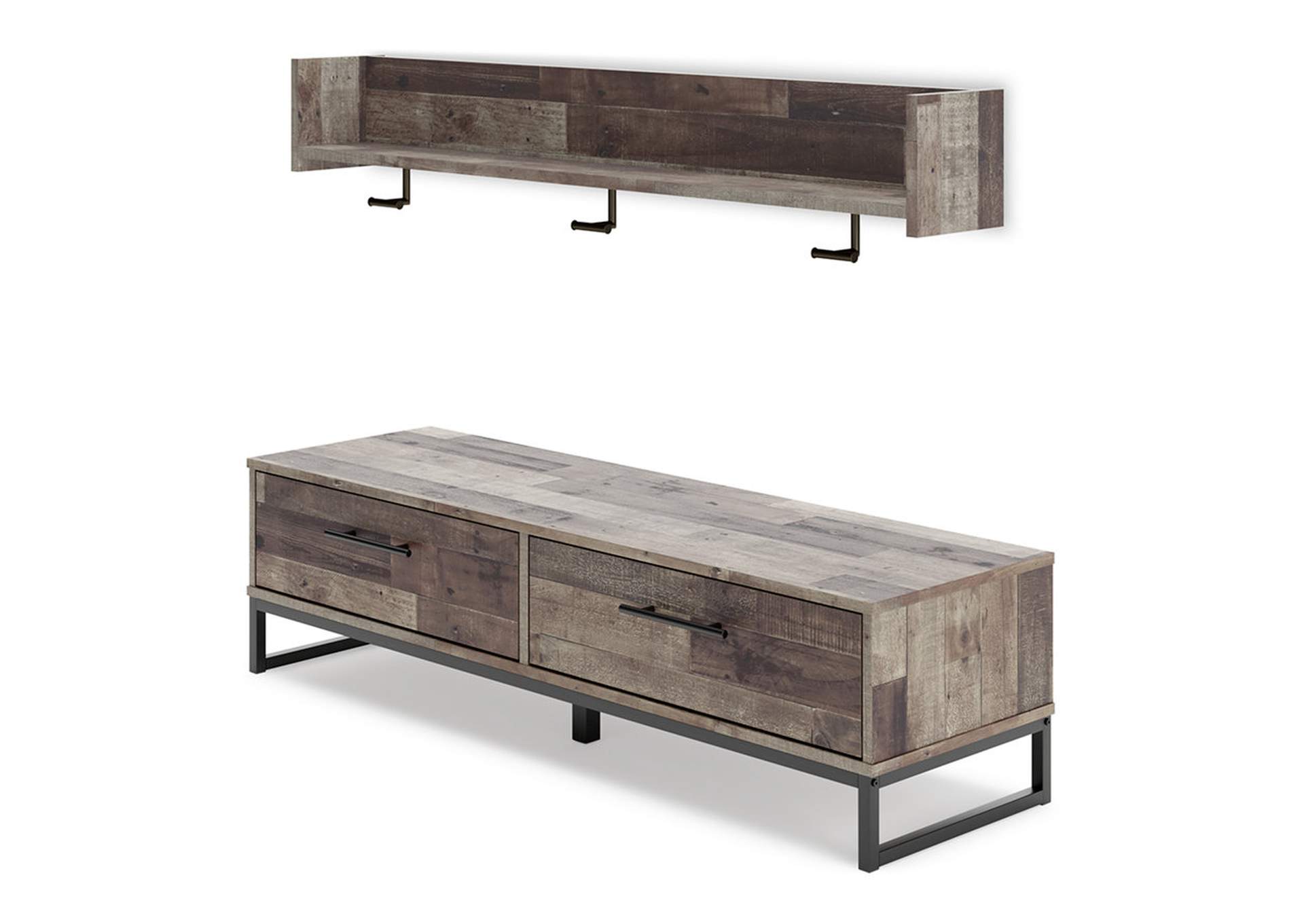 Neilsville Bench with Coat Rack,Signature Design By Ashley