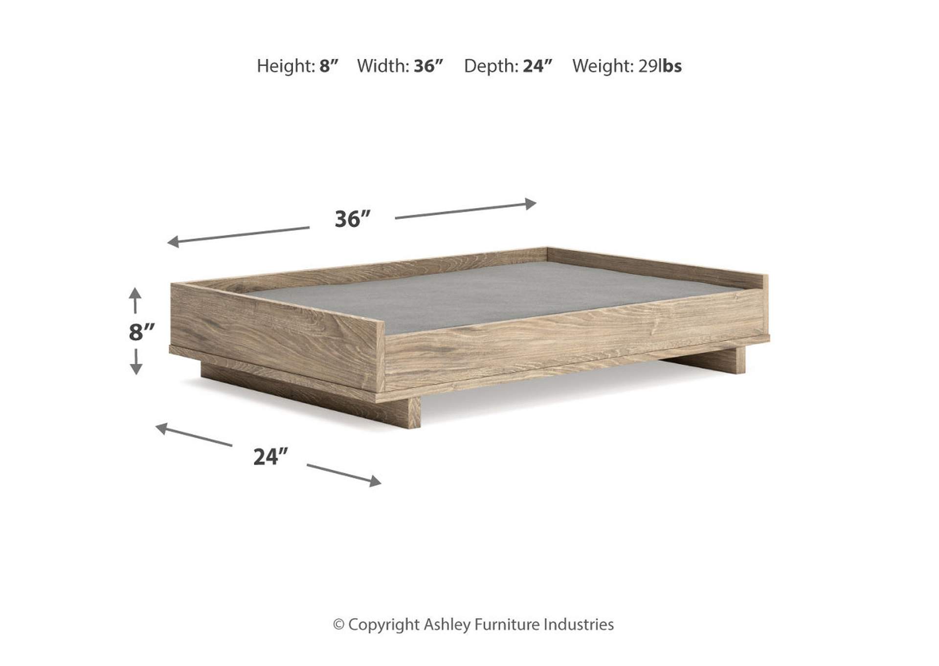 Oliah Pet Bed Frame,Signature Design By Ashley