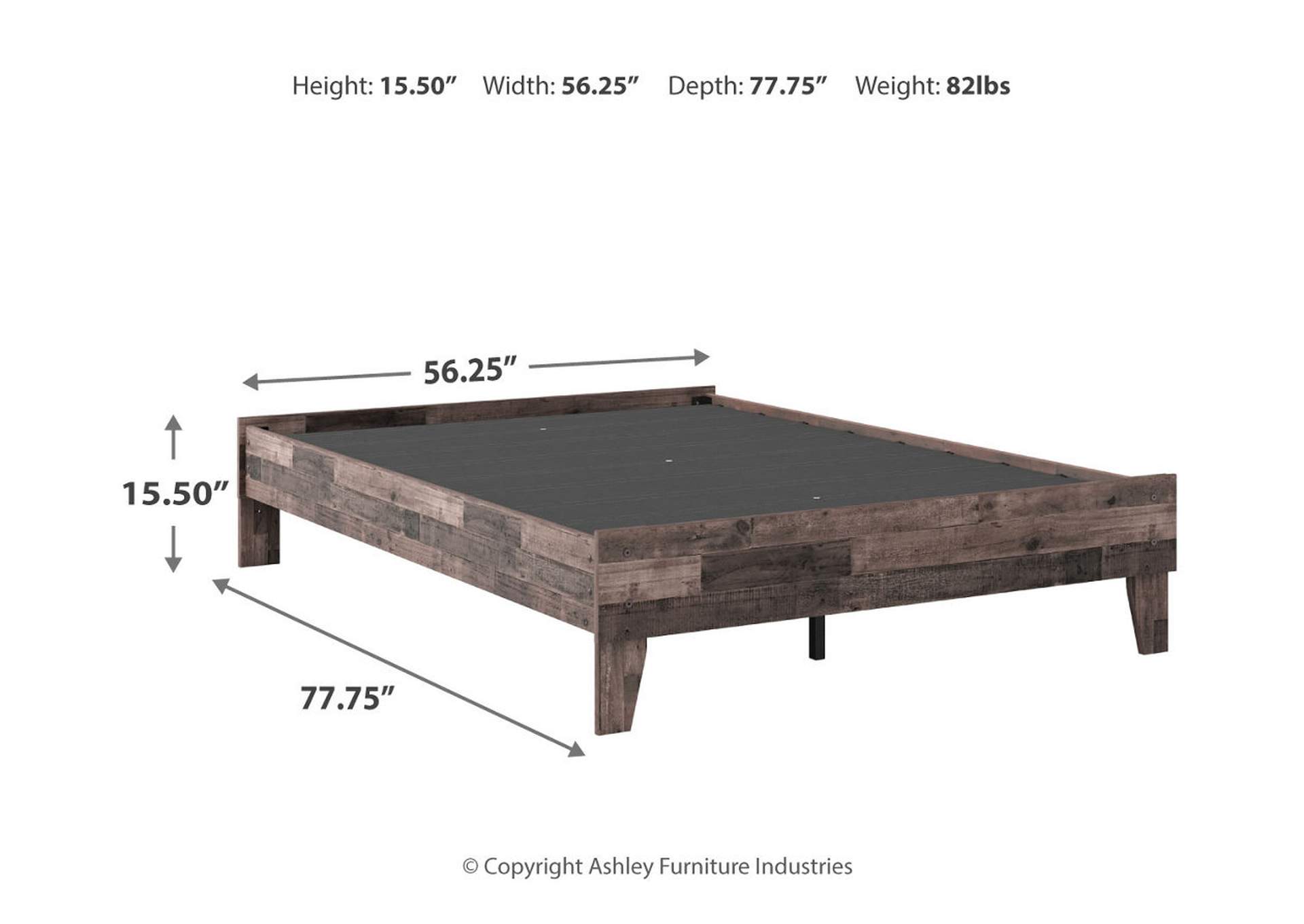 Neilsville Full Platform Bed,Signature Design By Ashley