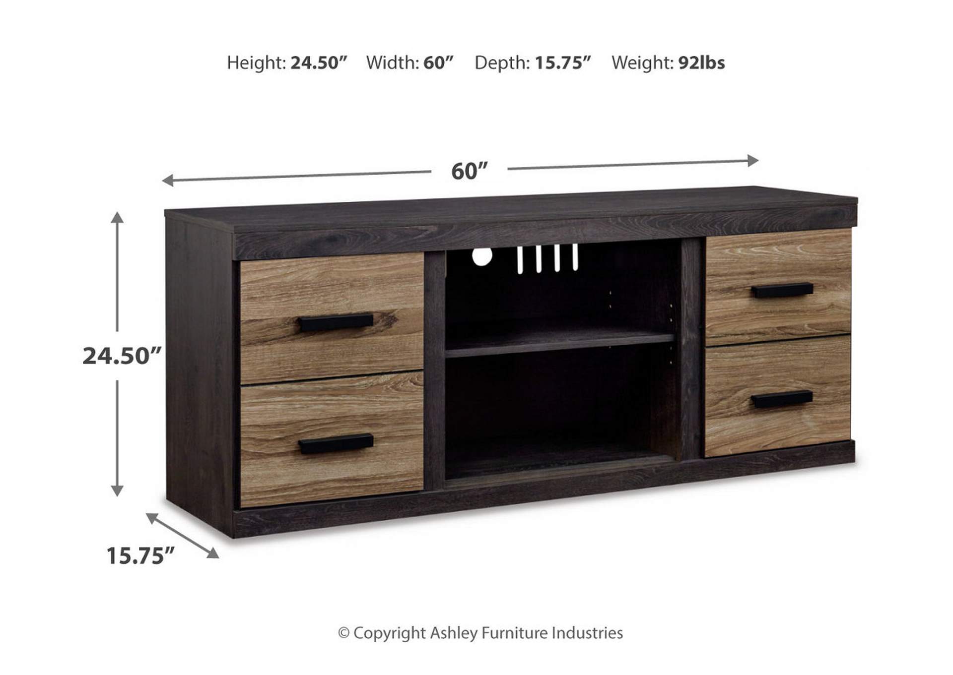 Harlinton 60" TV Stand,Signature Design By Ashley