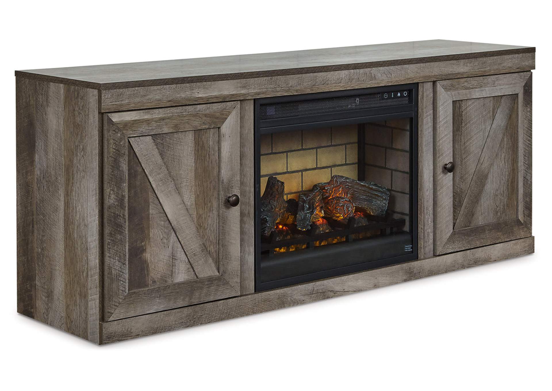 Wynnlow 60" TV Stand with Electric Fireplace,Signature Design By Ashley