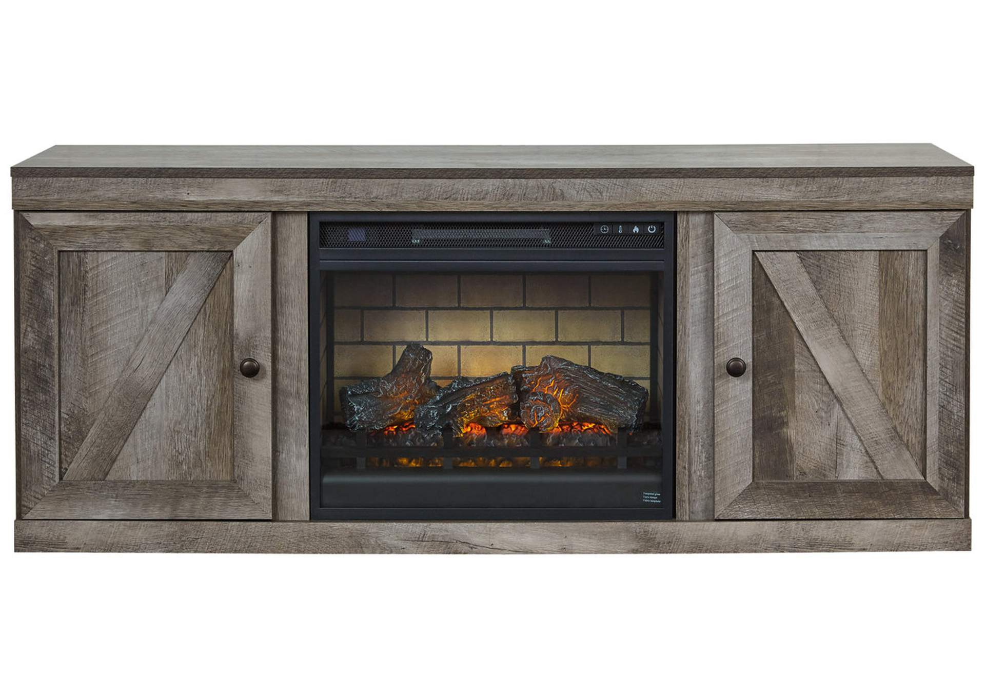 Wynnlow 60" TV Stand with Electric Fireplace,Signature Design By Ashley