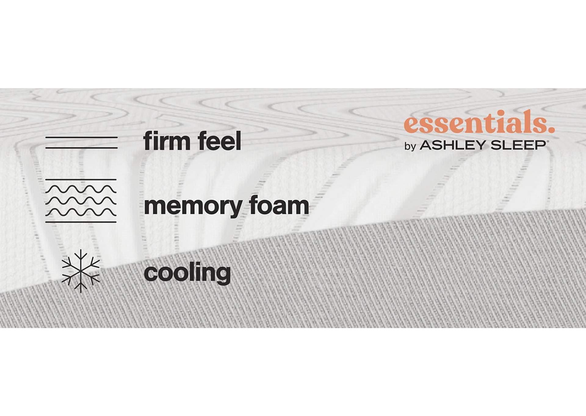 8 Inch Memory Foam RV Queen Mattress,Sierra Sleep by Ashley