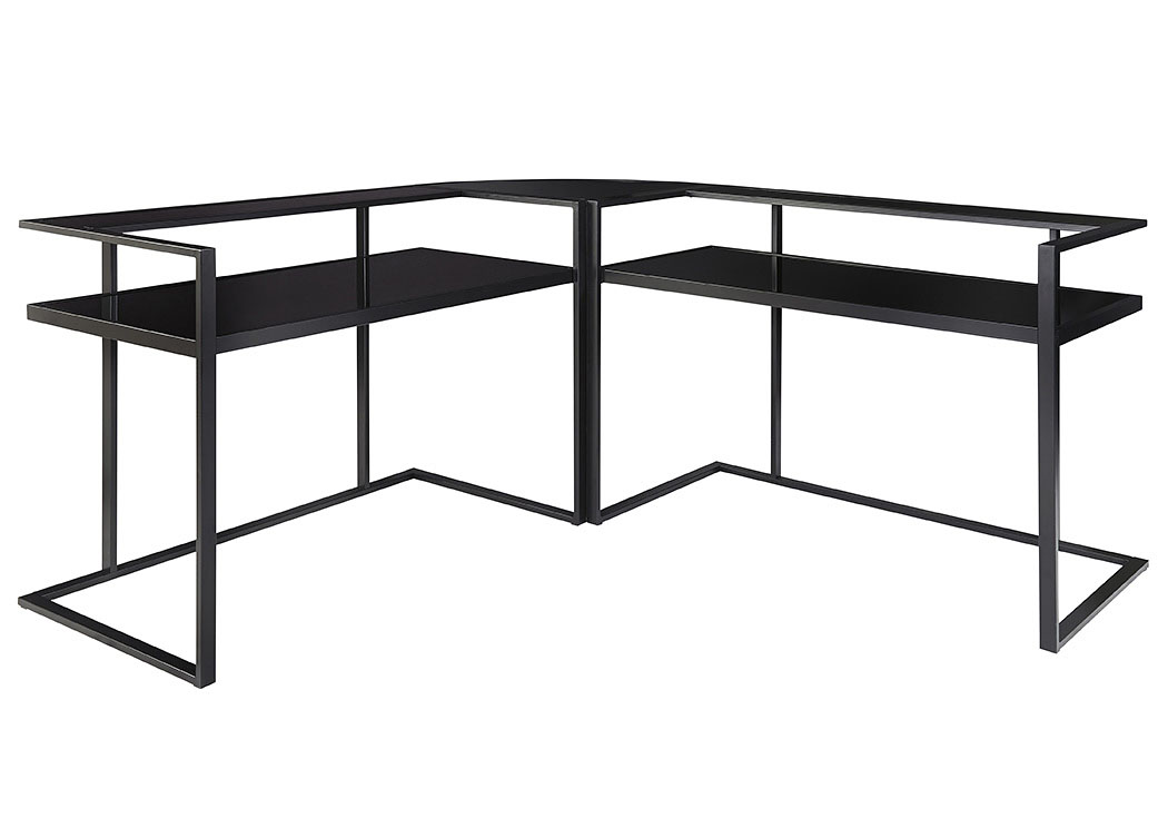 Laney Black Home Office Corner Desk,ABF Signature Design by Ashley