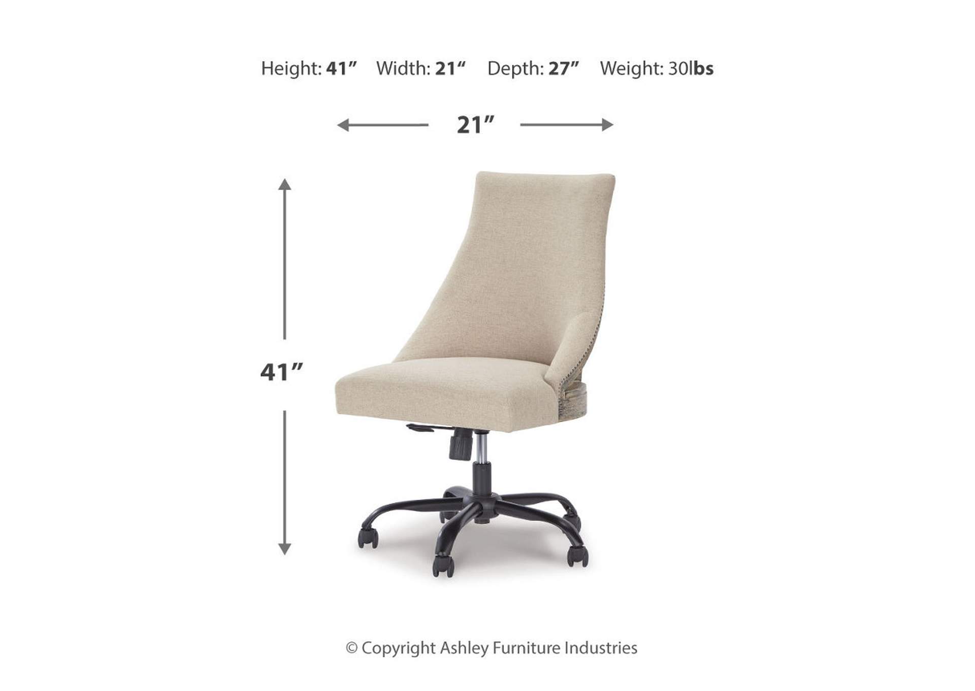 Office Chair Program Home Office Desk Chair,Signature Design By Ashley