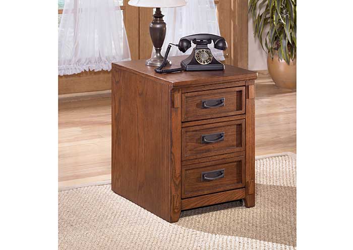 Cross Island 2 Drawer Mobile File Cabinet,ABF Signature Design by Ashley