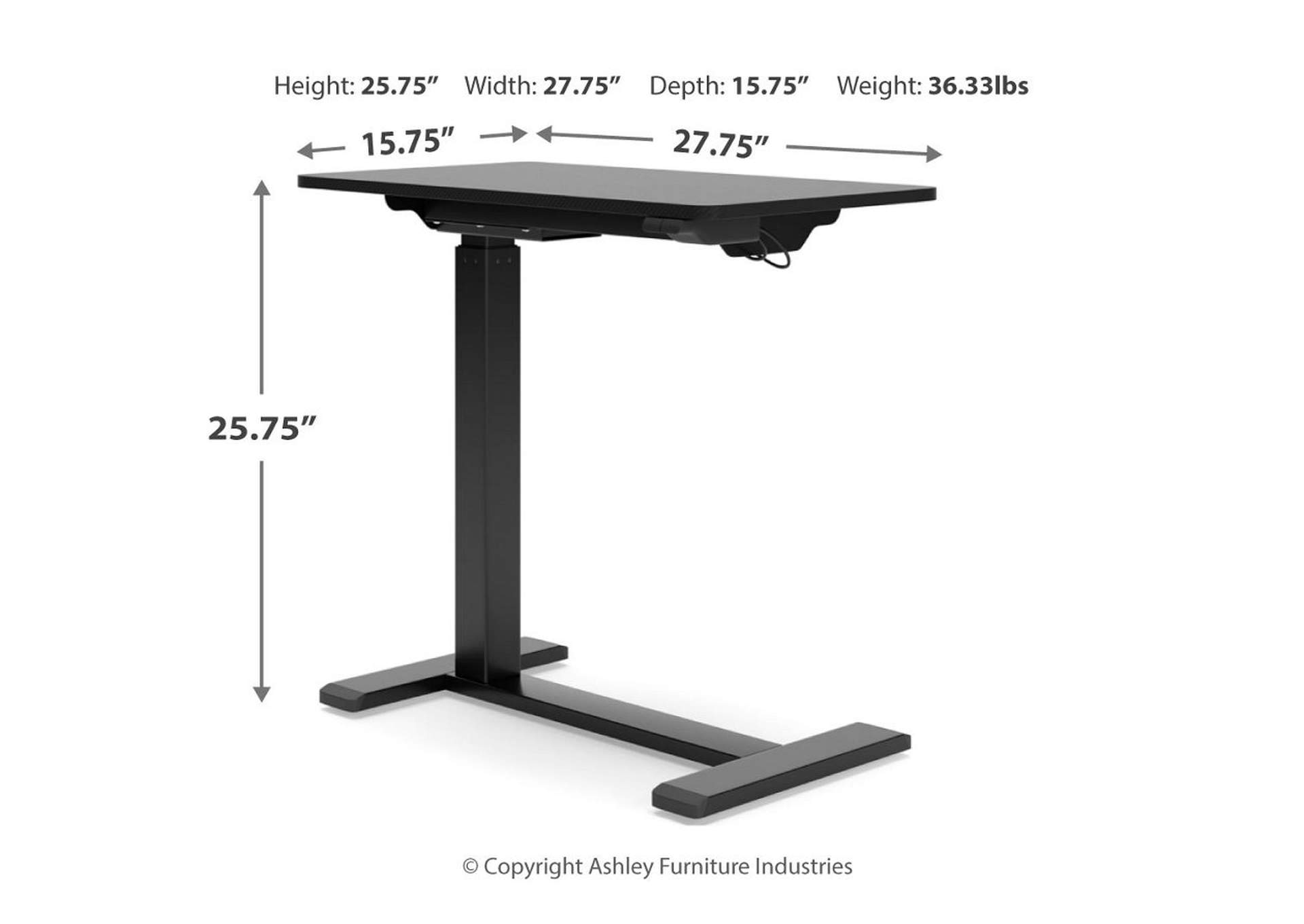 Lynxtyn 48 Home Office Desk Brothers Fine Furniture