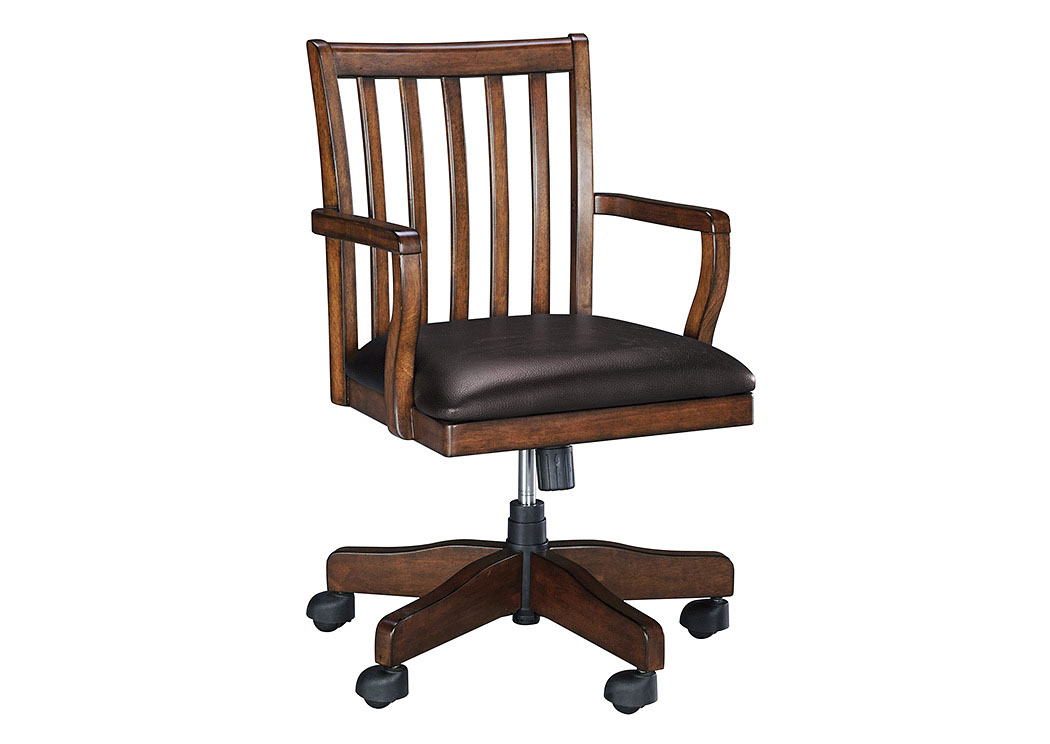 Woodboro Brown Home Office Swivel Desk Chair,ABF Signature Design by Ashley