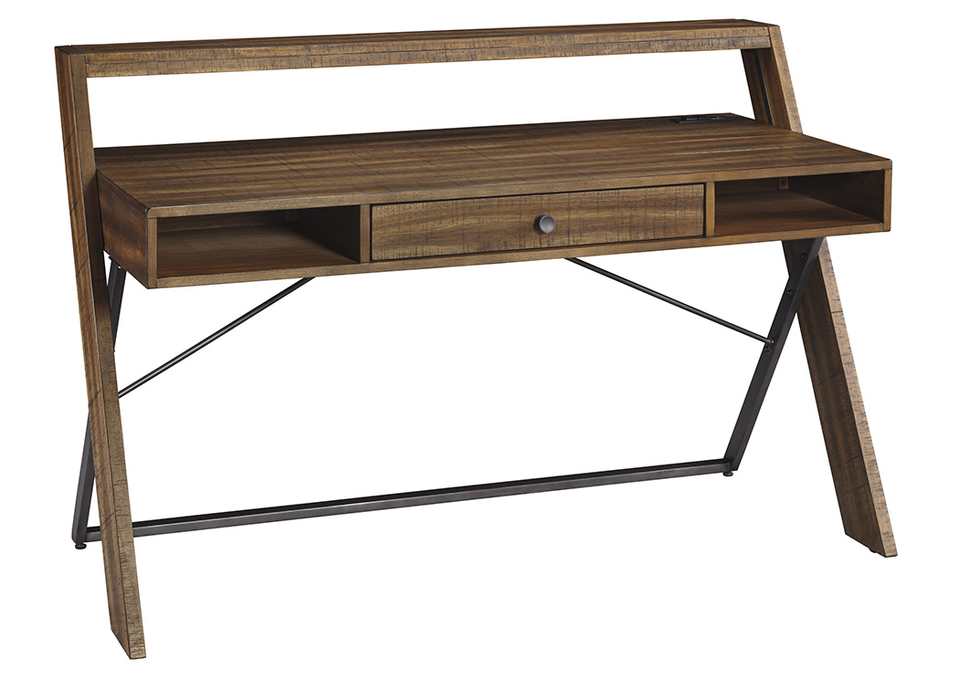 Torjin Light Brown Home Office Desk,ABF Signature Design by Ashley