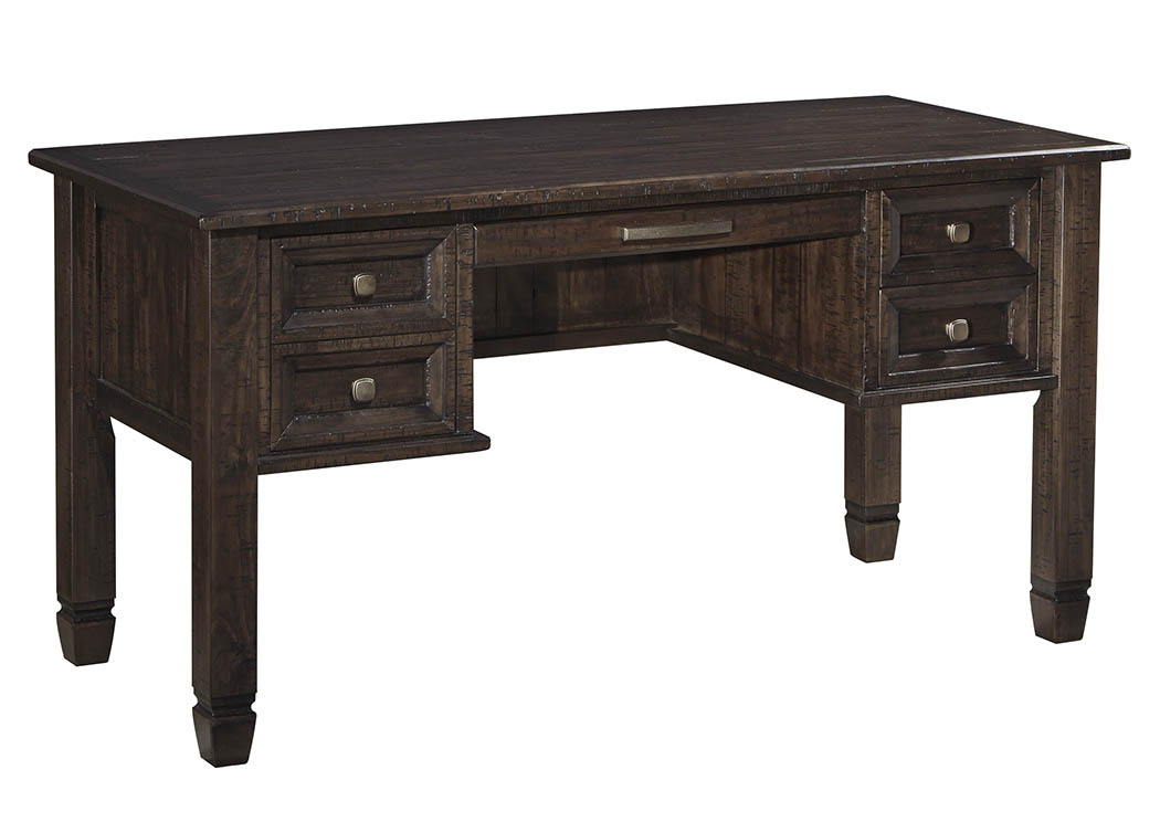 Townser Grayish Brown Home Office Desk,ABF Signature Design by Ashley