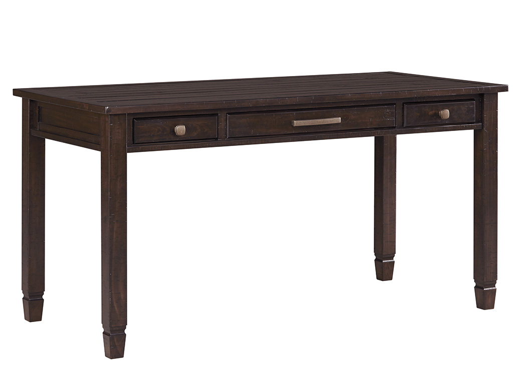 Townser Grayish Brown Home Office Desk,ABF Signature Design by Ashley