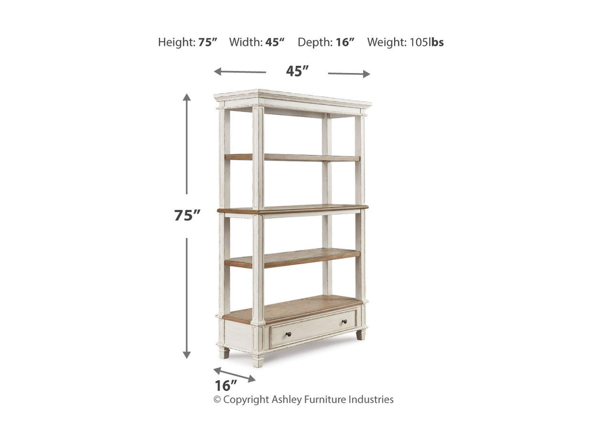 Realyn 75" Bookcase,Signature Design By Ashley