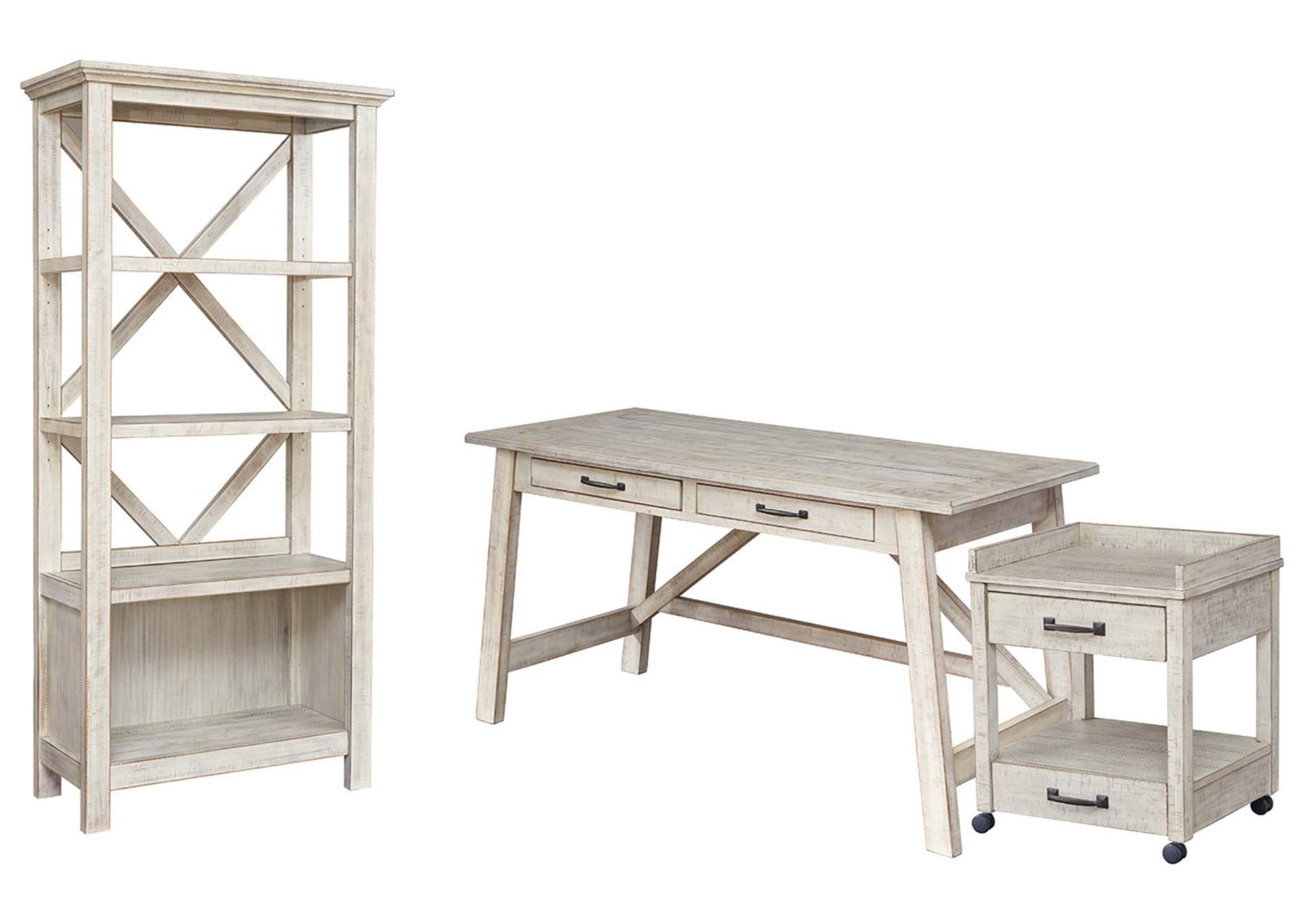 Carynhurst Home Office Desk and Storage,Signature Design By Ashley