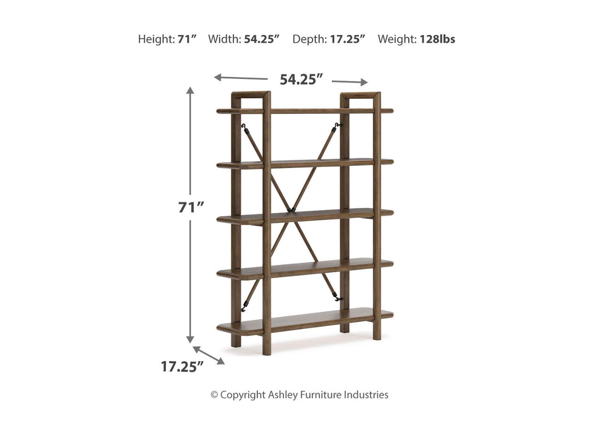 Roanhowe 71" Bookcase,Signature Design By Ashley