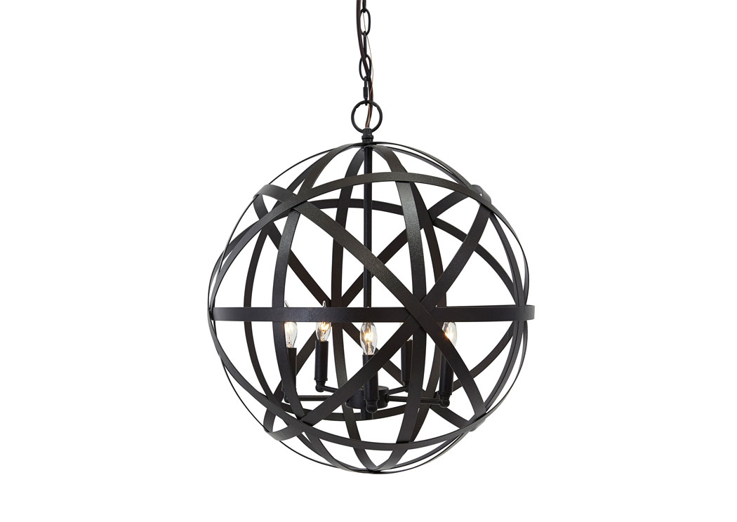 Antique Brass Finish Metal Pendant Light,ABF Signature Design by Ashley