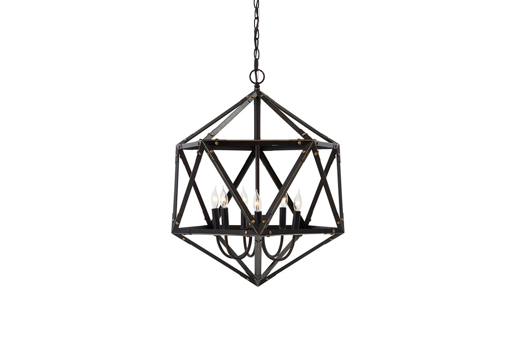 Bronze Finish Metal Pendant Light,ABF Signature Design by Ashley