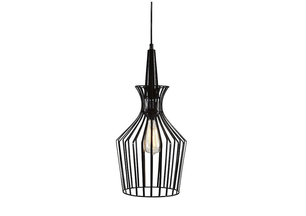 Ichiro Black Metal Pendant Light,ABF Signature Design by Ashley