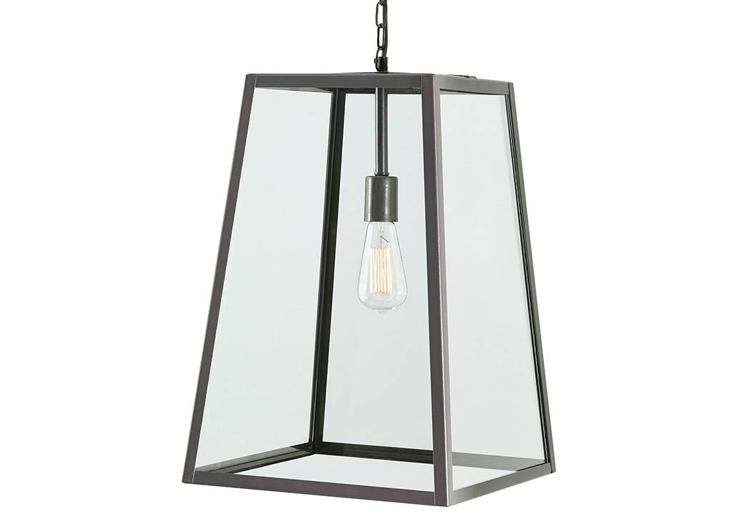 Danyale Clear/Black Glass Pendant Light,ABF Signature Design by Ashley