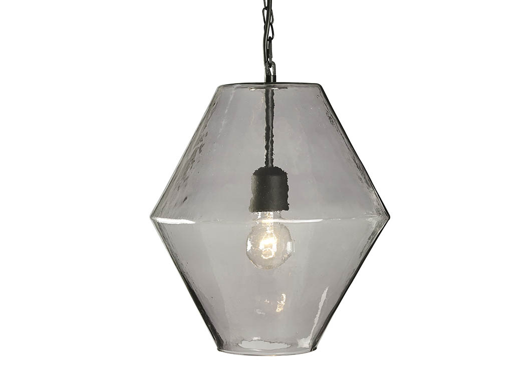 Daquan Purple Glass Pendant Light,ABF Signature Design by Ashley