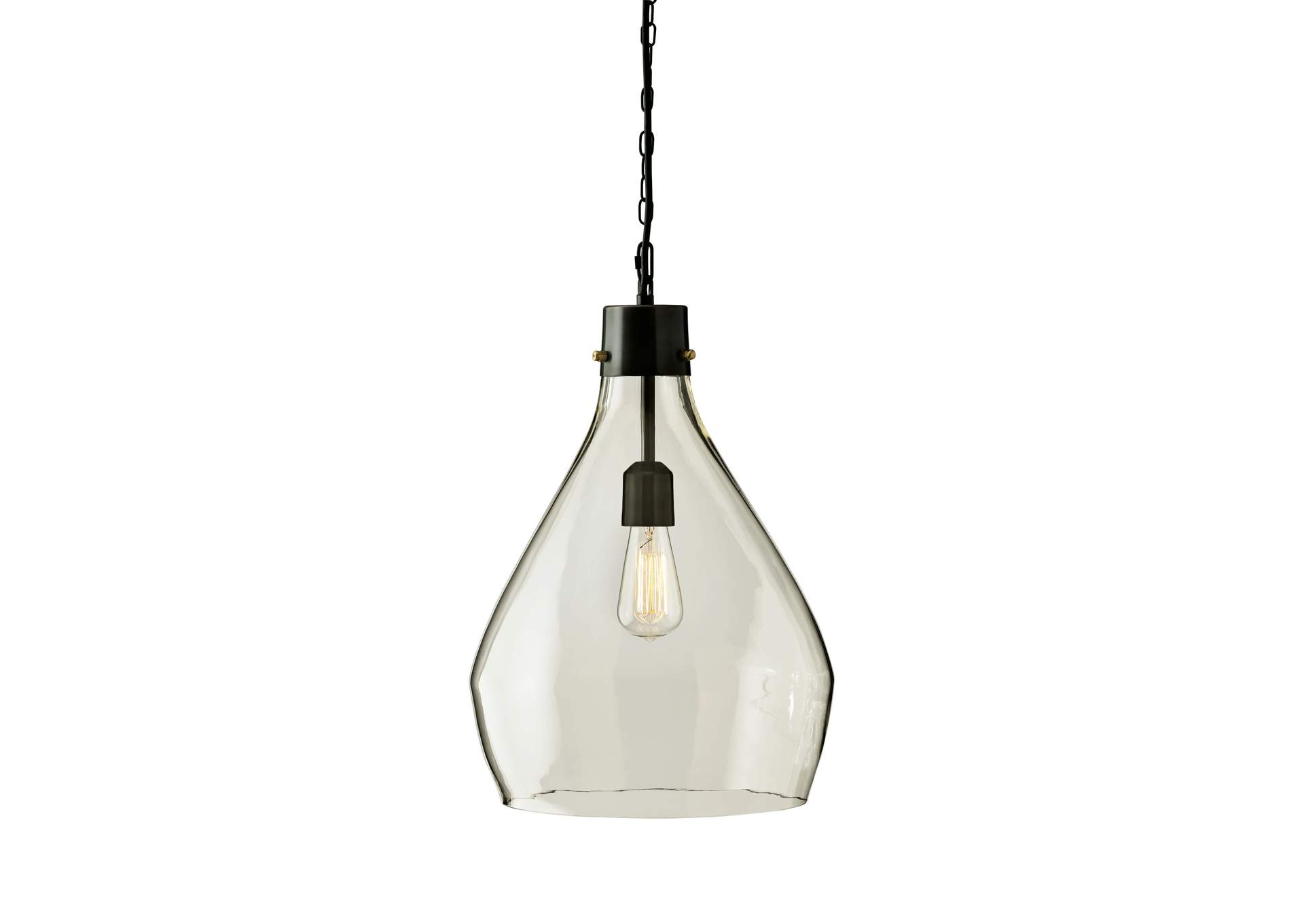 Avalbane Clear/Gray Glass Pendant Light,ABF Signature Design by Ashley