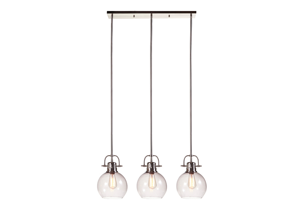 Johano Gray Glass Pendant Light,ABF Signature Design by Ashley