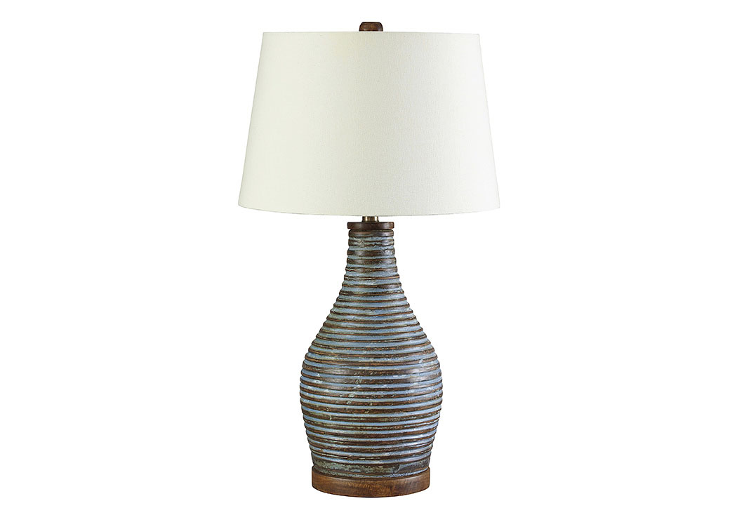 Jehan Antique Green Terracotta Table Lamp,ABF Signature Design by Ashley