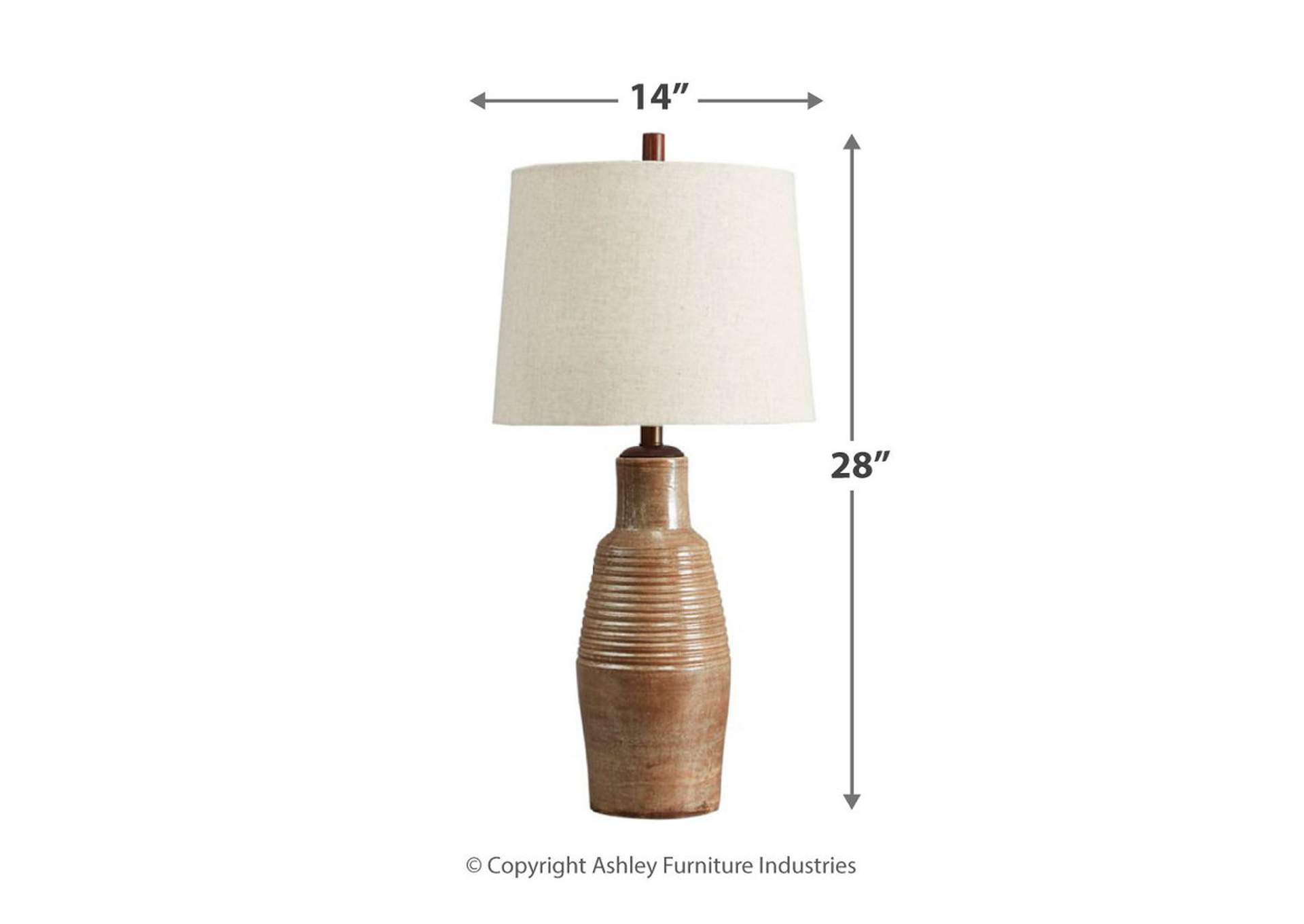 Calixto Table Lamp,Signature Design By Ashley