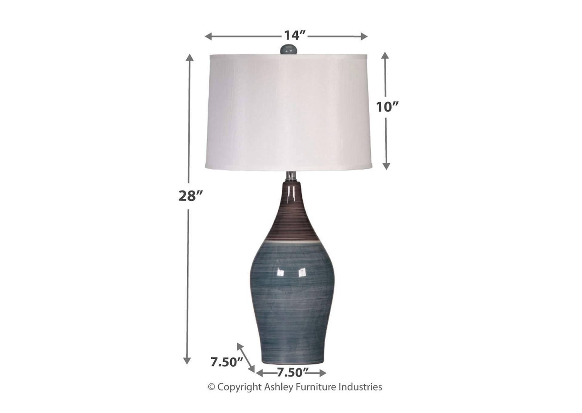 Niobe Table Lamp (Set of 2),Signature Design By Ashley