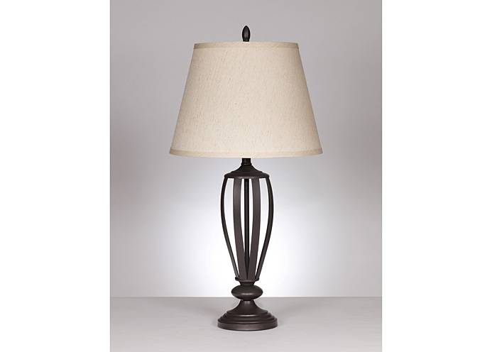 Mildred Bronze Metal Table Lamp (Set of 2),ABF Signature Design by Ashley
