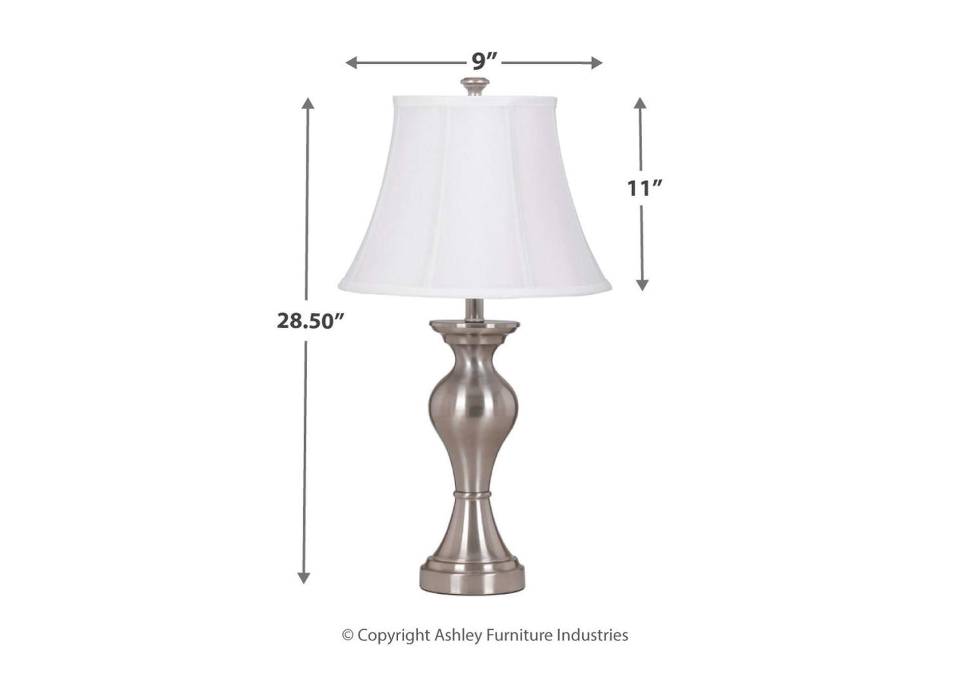 Rishona Table Lamp (Set of 2),Signature Design By Ashley