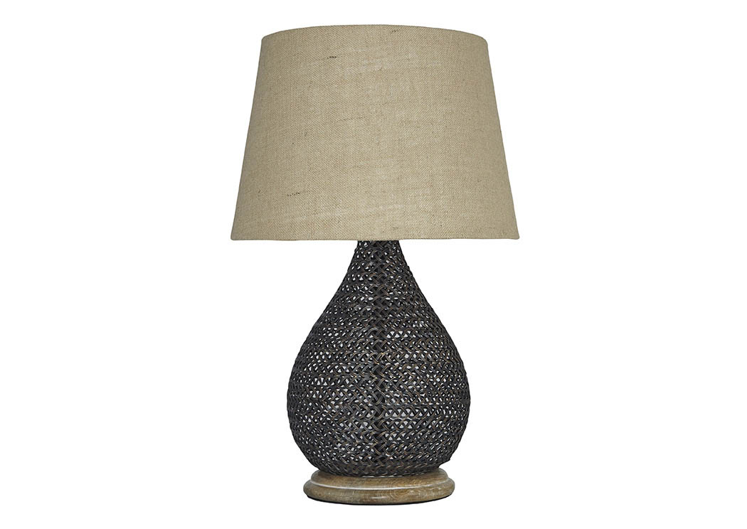 Aimon Bronze Finish Metal Table Lamp,ABF Signature Design by Ashley