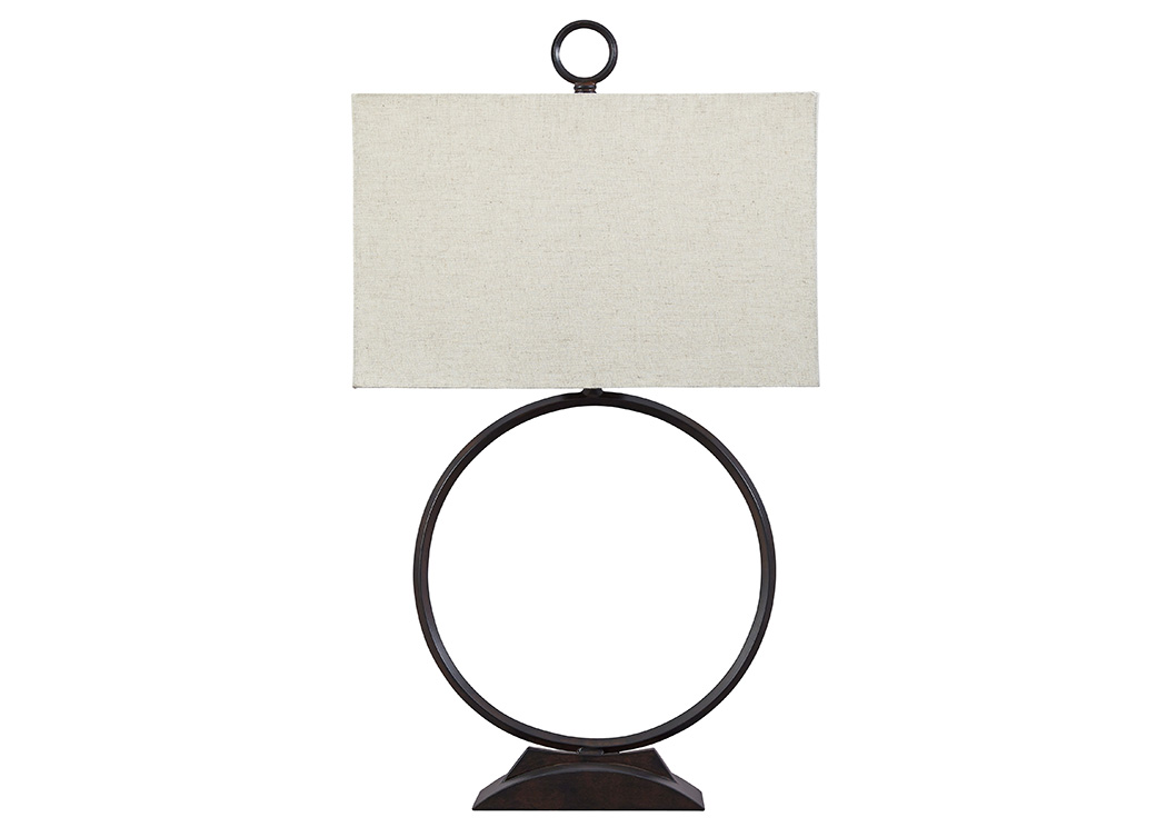 Fayth Bronze Finish Metal Table Lamp,ABF Signature Design by Ashley