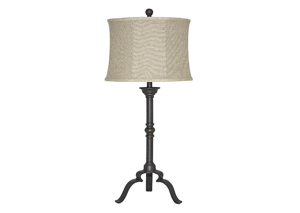 Airlia Antique Brown Metal Table Lamp,ABF Signature Design by Ashley