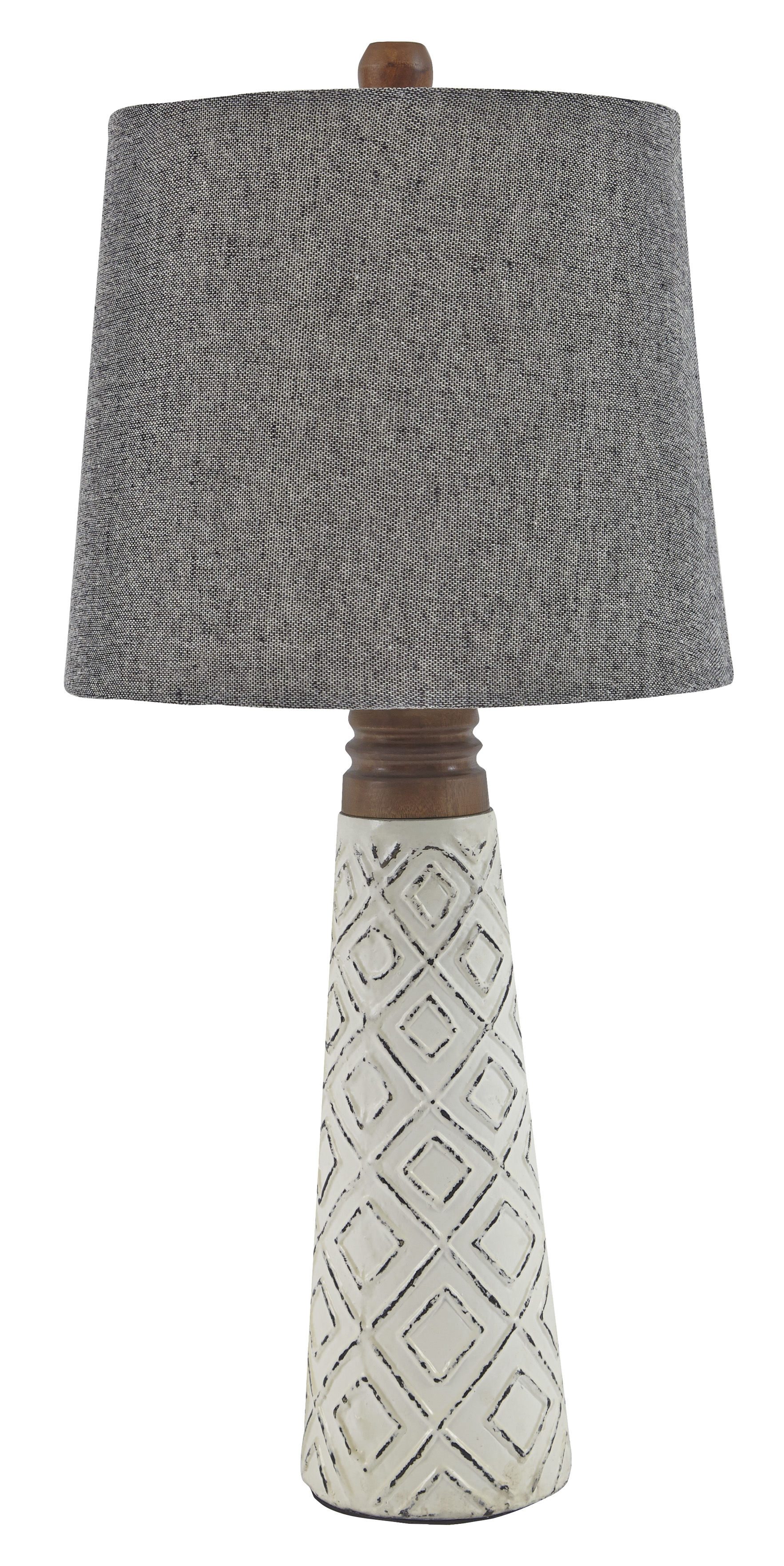 Cutris White/Black Paper Table Lamp (Set of 2),ABF Signature Design by Ashley