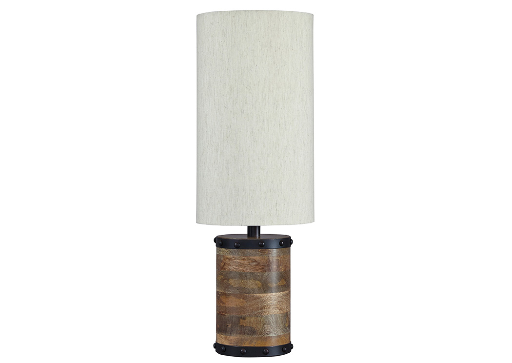 Ian Natural Wood Table Lamp,ABF Signature Design by Ashley