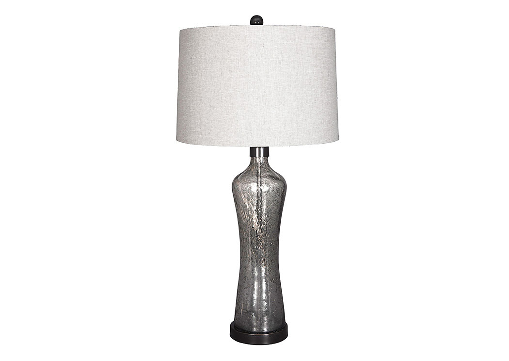 Sharrona Gray Glass Table Lamp,ABF Signature Design by Ashley