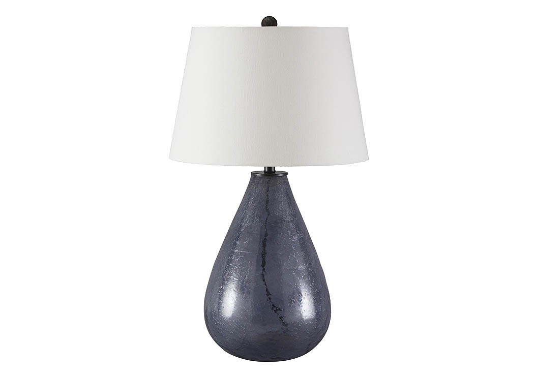 Taber Blue Glass Table Lamp,ABF Signature Design by Ashley