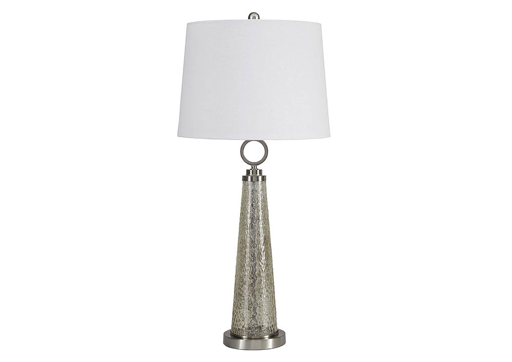 Arama Mercury Glass Glass Table Lamp,ABF Signature Design by Ashley