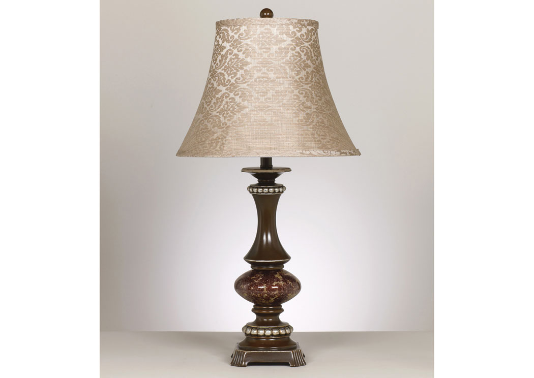 Rosemary Bronze & Antique Silver Table Lamp (Set of 2),ABF Signature Design by Ashley