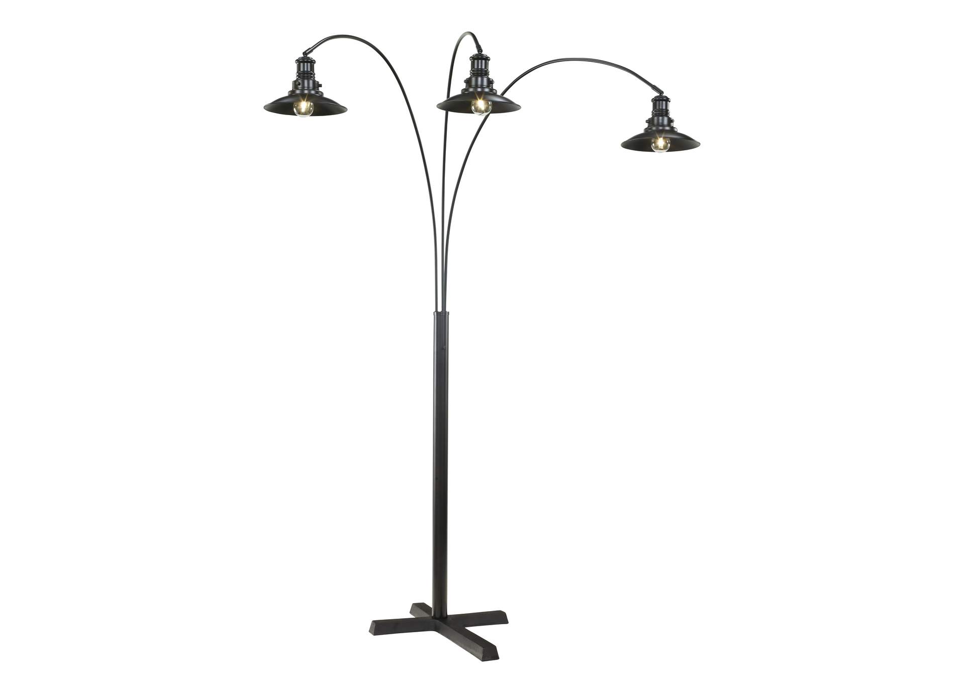 Black Metal Arc Lamp,ABF Signature Design by Ashley