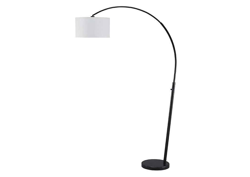 Shawny Black Metal Arc Lamp,ABF Signature Design by Ashley