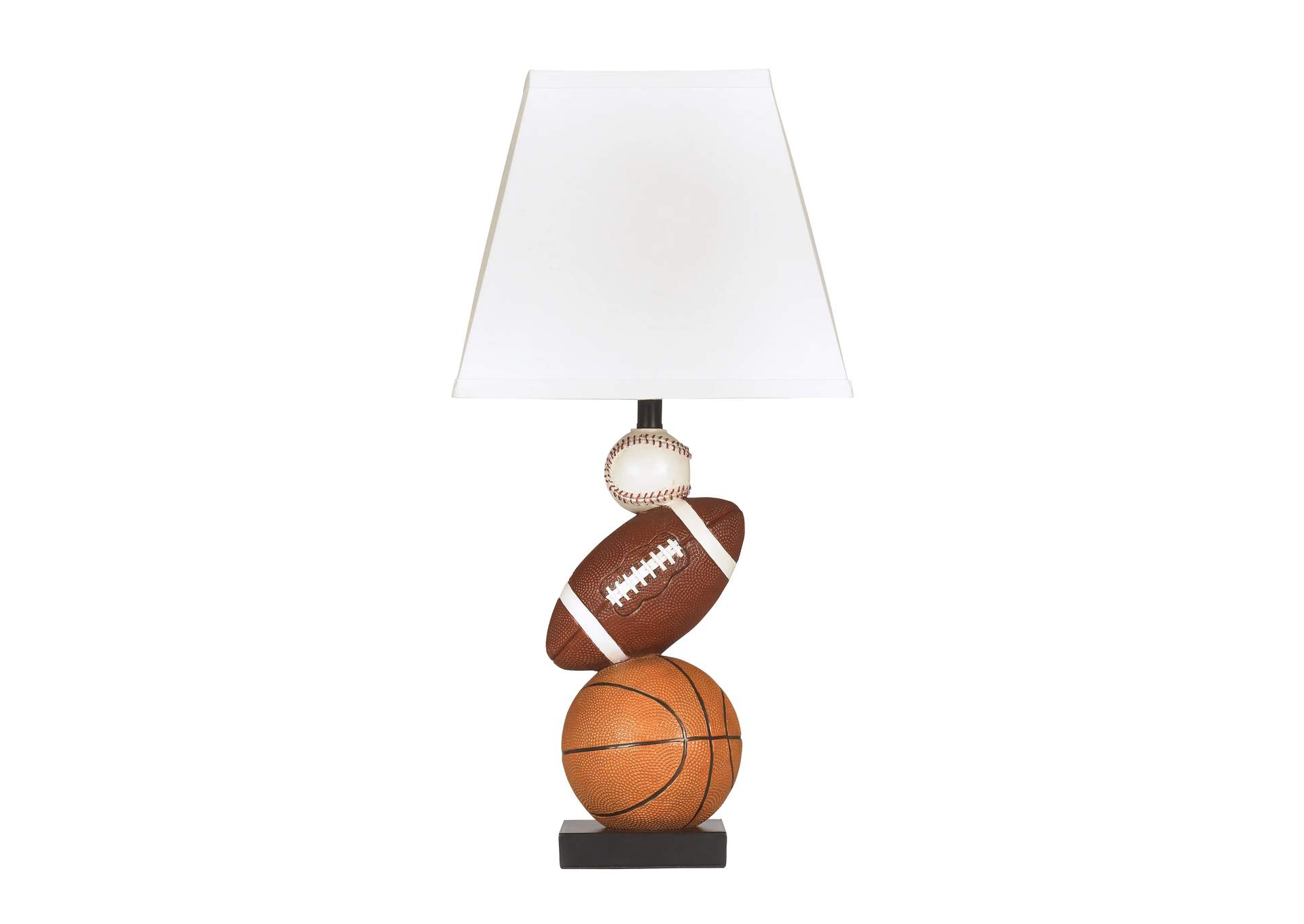 Brown/Orange Nyx Poly Table Lamp,ABF Signature Design by Ashley