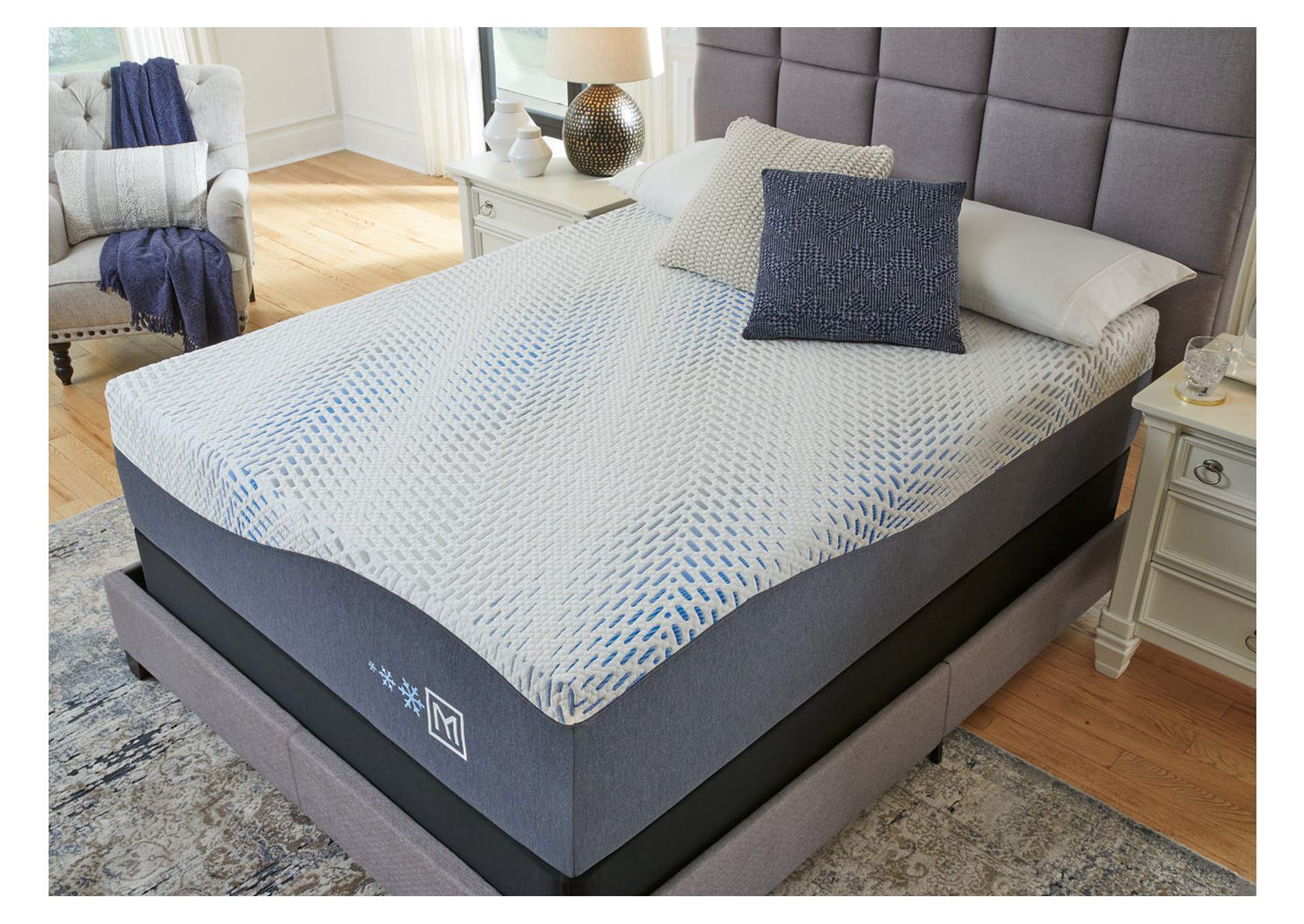 Millennium Cushion Firm Gel Memory Foam Hybrid King Mattress,Sierra Sleep by Ashley